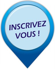 bouton inscrivez vous!