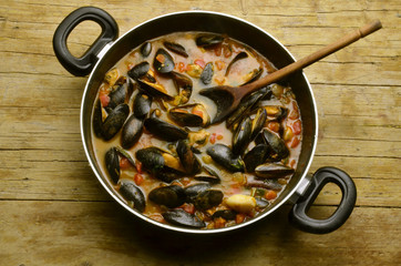 Impepata di cozze Cucina italiana Pêjgeha îtalî המטבח האיטלקי