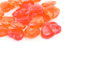 red candy hearts