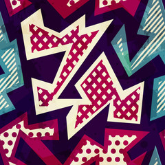 Obraz premium cloth seamless pattern with grunge effect