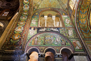 Ravenna Basilica of St Vitale - obrazy, fototapety, plakaty
