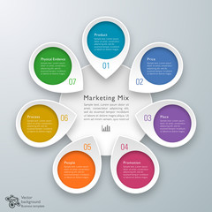 Infographic Vector Background #Business Strategy