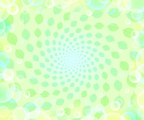 新緑　スパイラル　バブル1