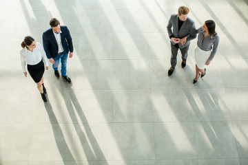 Young people in the office