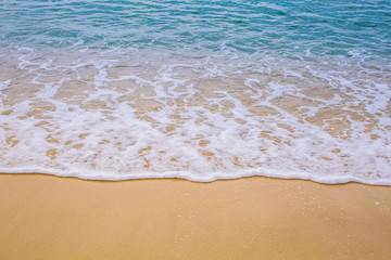 Sand beach water background