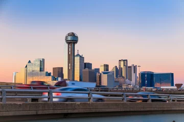 Fotobehang Dallas City skyline at twilight © f11photo
