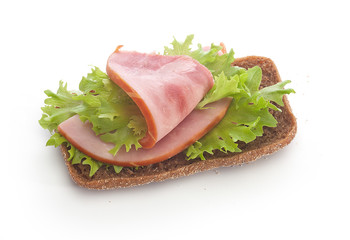 Sandwich with ham