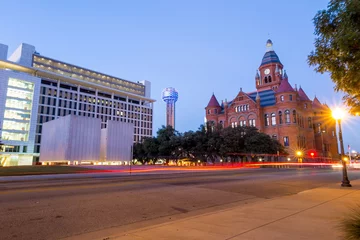 Zelfklevend Fotobehang John F. Kennedy Memorial Plaza in Dallas © f11photo