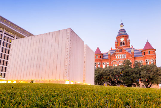 John F. Kennedy Memorial Plaza In Dallas