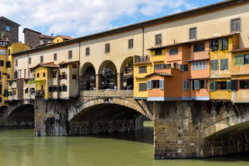 Fototapeta na wymiar Ponte Vecchio in Florence