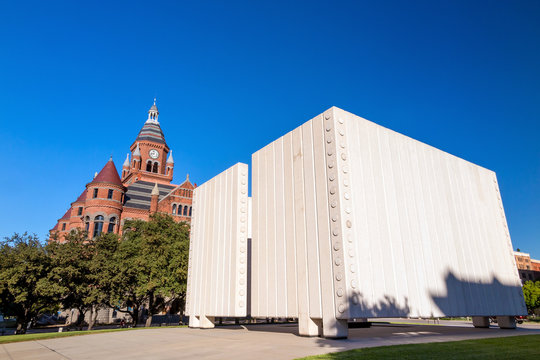 John F. Kennedy Memorial Plaza In Dallas