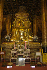 Fototapeta premium Places of worship and temple art of Thailand.