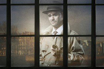 Funny vintage investigator