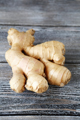 Ginger on the boards