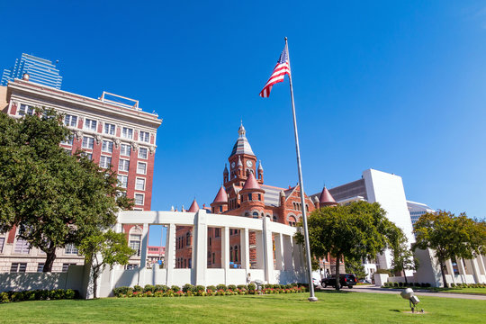 The Dealy Plaza In Downtown Dallas