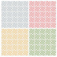 Obraz premium Seamless geometric patterns