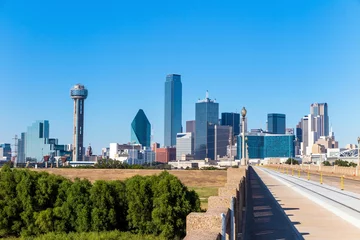 Fotobehang A View of the Skyline of Dallas, Texas © f11photo