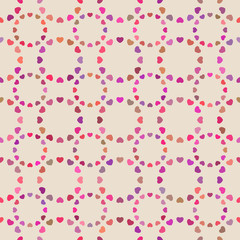 seamless background with abstract geometric shapes