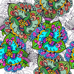 Abstract flowers