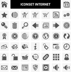 Iconset Internet