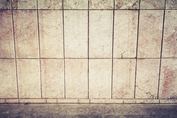 Abstract urban background interior with stone tiling