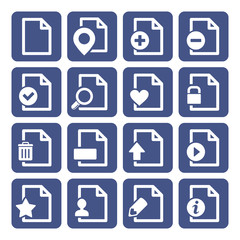File Management Icons Set