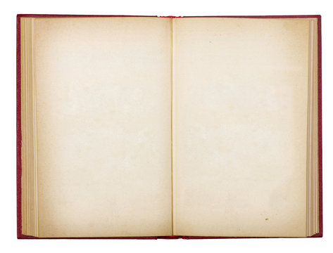 Stock Illustration - Open, empty book