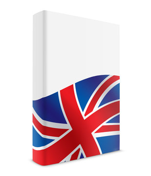 English book cover flag white