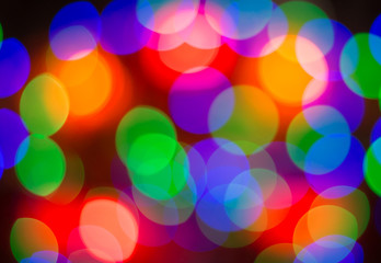 circular bokeh background