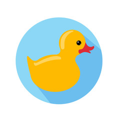 Yellow duck vector