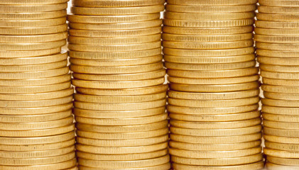 stack of coins