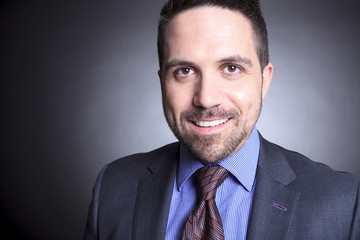 Portrait of a successful young business man