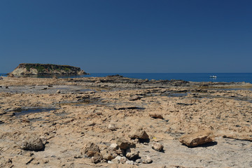 Fototapeta na wymiar Genorisos, littoral de Chypre