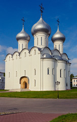 Fototapeta na wymiar saint sophia cathedral in vologda