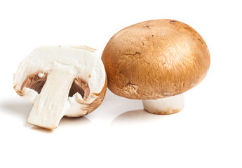 Fototapeta premium Braune Champignons
