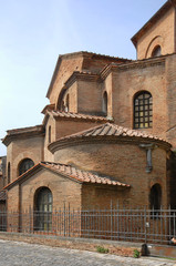 Italy Ravenna Saint Vitale Basilica peculiar frame