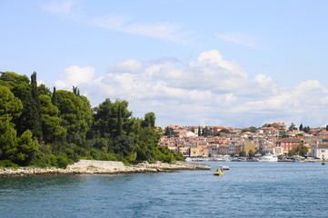Rovinj village in Croatia