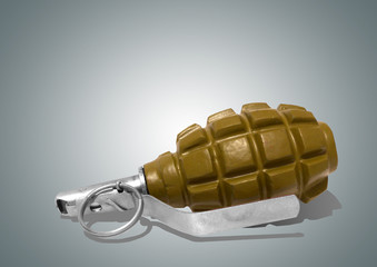 Military and academic Ukrainian grenade.