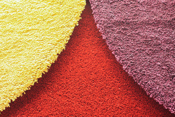 Colorful of carpets