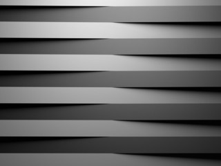 Fototapeta premium streszczenie tło geometryczne z poziomych bloków 3d