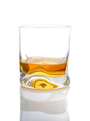 Close-up of glass with whisky