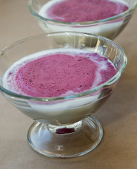 Blueberry smoothie