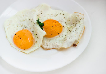 fried eggs
