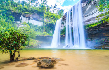 Huay Luang waterfall in Ubon Ratchathani province, Thailand