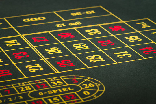 empty casino table