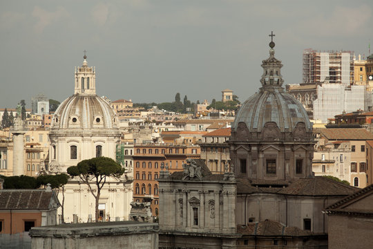 Rome. City landscape. places of Interest. Attractions.