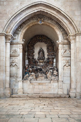 Fototapeta na wymiar Alcobaca Monastery interior