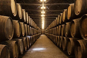 Deurstickers Wijnkelder, Porto © saiko3p
