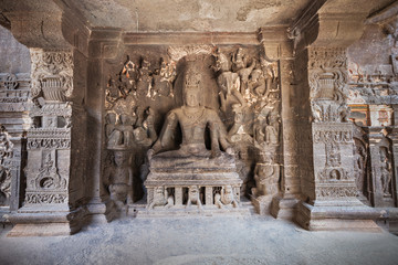 Fototapeta premium Ellora caves, Aurangabad