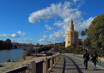 Torre del Oro, Paseo Alcalde Marqués Contadero, Sevilla